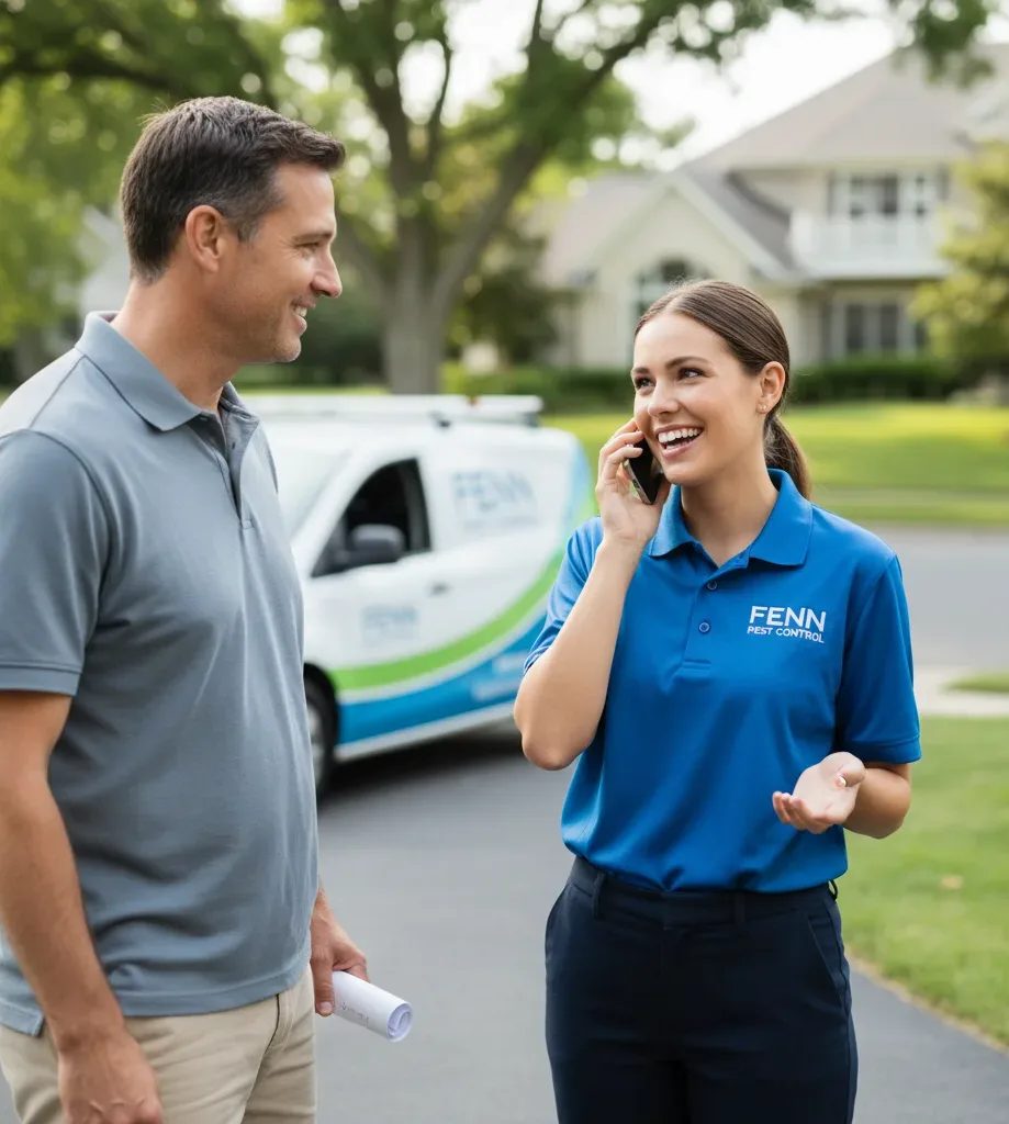Fenn Pest Control customer support in Hays